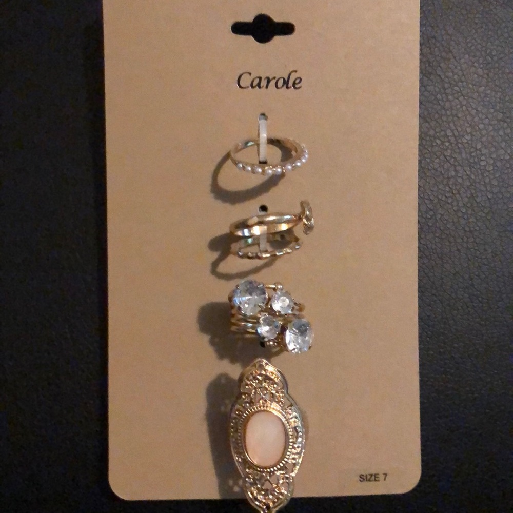 Carole size 7 fashion rings